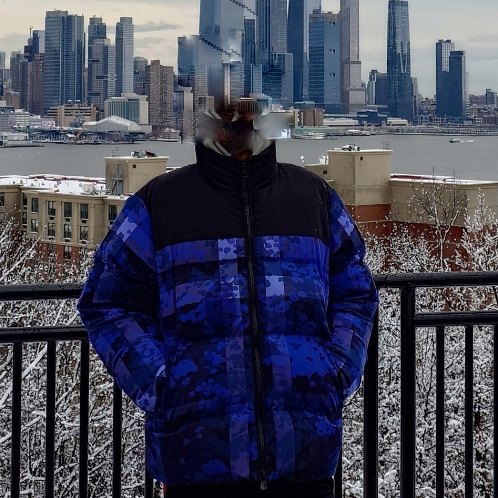 Burberry Buckley Oceanic Blue Mens Jacket